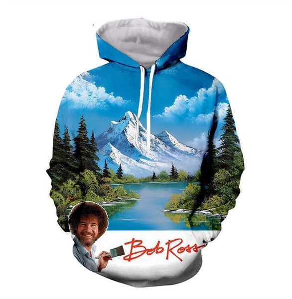 new fashion harajuku style 3d printing hoodies classical bob ross men women autumn and winter sweatshirt hoodies coats rr0286, Black
new fashion harajuku style 3d printing hoodies classical bob ross men women autumn and winter sweatshirt hoodies coats rr0286, Black