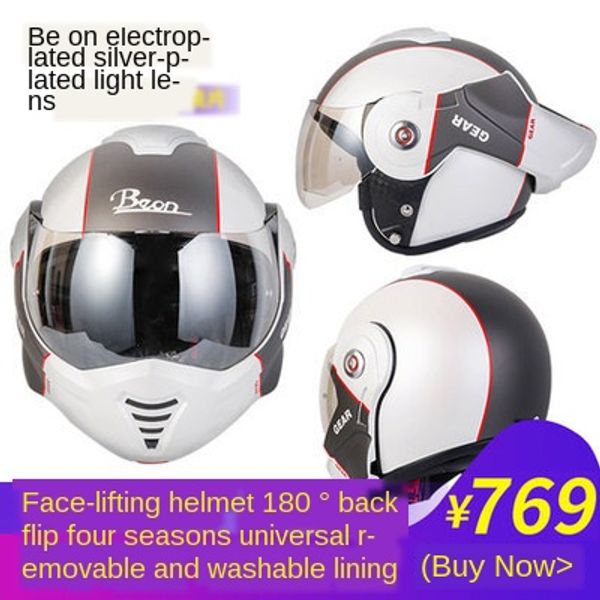 motorcycle helmet men and women winter warm locomotive modular helmet full cool four seasons all cover type safety 
motorcycle helmet men and women winter warm locomotive modular helmet full cool four seasons all cover type safety