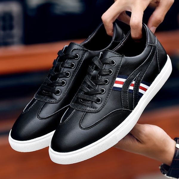 fashion 2020 breathable shoes men lace-up comfortable flats men casual shoes leather casual zapatillas hombre 44, Black
fashion 2020 breathable shoes men lace-up comfortable flats men casual shoes leather casual zapatillas hombre 44, Black