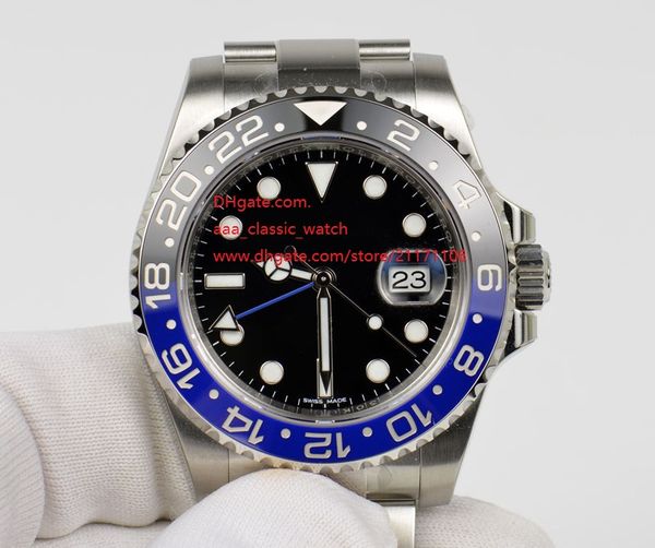 luxury asia 2813 mechanical movement watch blue luminescent 40mm gmt ceramic bezel 116710 116710blnr automatic mens watches, Slivery;brown
luxury asia 2813 mechanical movement watch blue luminescent 40mm gmt ceramic bezel 116710 116710blnr automatic mens watches, Slivery;brown