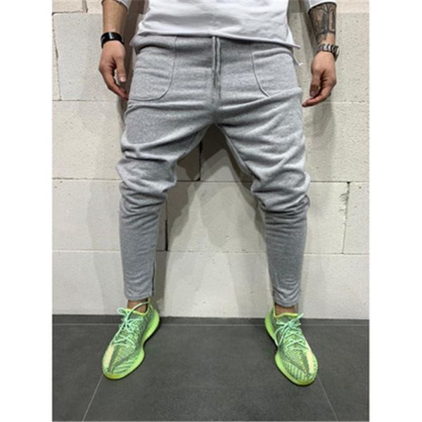 men solid color pants designer male casual zipper jogging trouser fashion trend slim fit pocket trousers male dress folds clothing, Black
men solid color pants designer male casual zipper jogging trouser fashion trend slim fit pocket trousers male dress folds clothing, Black