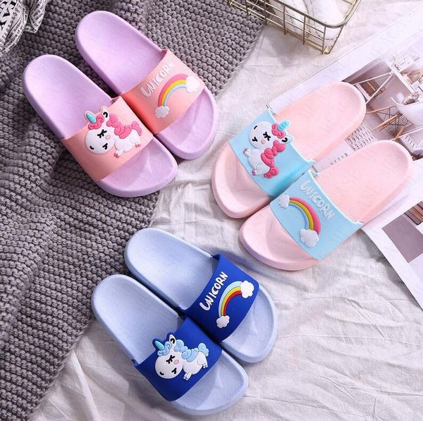 cartoon unicorn printed kids indoor slippers toddler summer boys girls home flip flops children bedroom shoes beach wear slippers d62306, Black;grey
cartoon unicorn printed kids indoor slippers toddler summer boys girls home flip flops children bedroom shoes beach wear slippers d62306, Black;grey