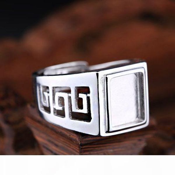 real sterling silver 925 plated white gold semi mount men ring pirncess cabochon 8x10mm for gemstone fine jewelry setting, Golden;silver
real sterling silver 925 plated white gold semi mount men ring pirncess cabochon 8x10mm for gemstone fine jewelry setting, Golden;silver