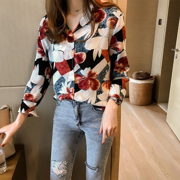 autumn 2019 korean women blouse casual loose shirt long sleeve shirt harajuku streetwear elegant plus size vintage ladies, White
autumn 2019 korean women blouse casual loose shirt long sleeve shirt harajuku streetwear elegant plus size vintage ladies, White