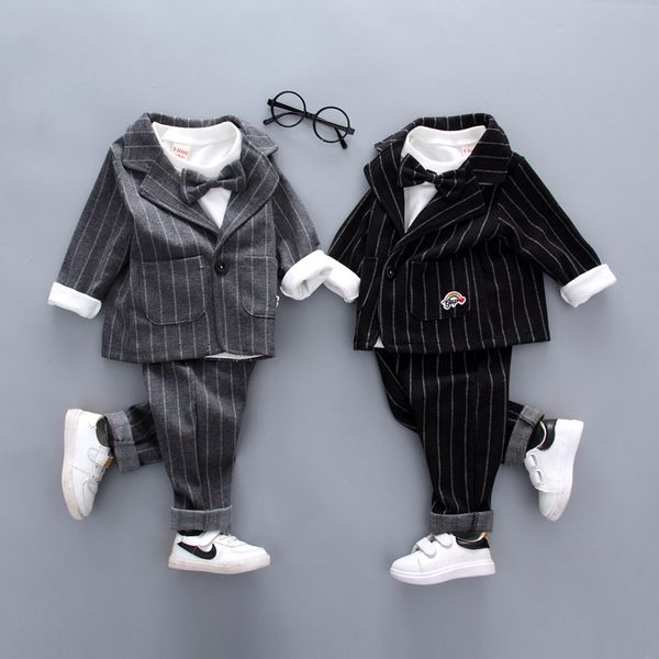 boys stripe gentleman leisure suit long sleeve casual 3 pcs set baby boy clothes children's spring and autumn clothes 1-4 yrs, White
boys stripe gentleman leisure suit long sleeve casual 3 pcs set baby boy clothes children's spring and autumn clothes 1-4 yrs, White