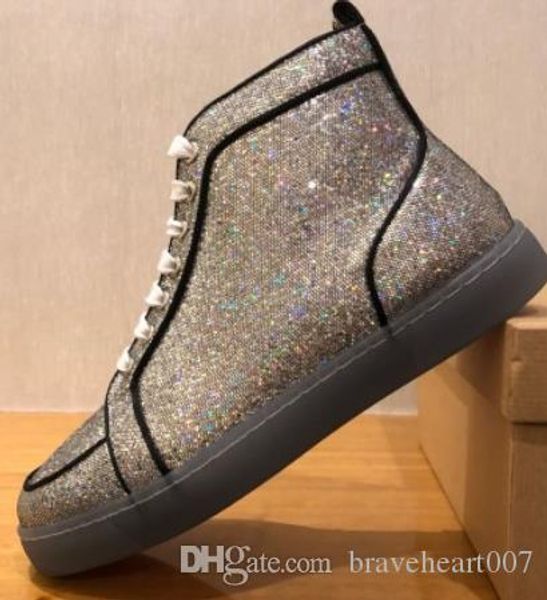 new designer fashion red bottoms shoes studded spikes flat sneakers for men women glitter party wedding lovers leather casual rivet shoes c1, Black
new designer fashion red bottoms shoes studded spikes flat sneakers for men women glitter party wedding lovers leather casual rivet shoes c1, Black