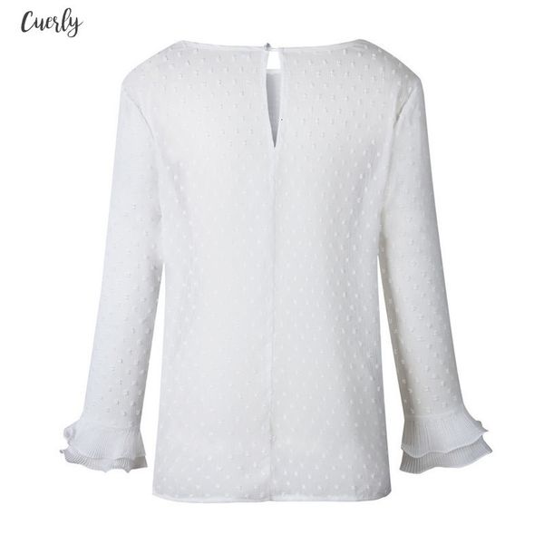 2020 spring kimono sleeve summer ruffles blouse women ladies casual lace polka dot o neck white shirt long sleeve blusas female
2020 spring kimono sleeve summer ruffles blouse women ladies casual lace polka dot o neck white shirt long sleeve blusas female