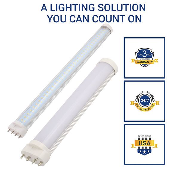 led 2g11 4-pin base pl lamp, compact fluorescent lamp equivalent bulb lamp, for pendant lamps ceiling lights (remove or bypass ballast)
led 2g11 4-pin base pl lamp, compact fluorescent lamp equivalent bulb lamp, for pendant lamps ceiling lights (remove or bypass ballast)
