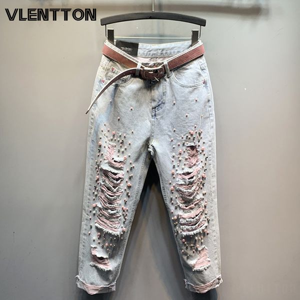 2020 plus size women spring autumn vintage blue beading hole high waist jeans pants zipper casual loose denim harem pant femme, Black;white
2020 plus size women spring autumn vintage blue beading hole high waist jeans pants zipper casual loose denim harem pant femme, Black;white