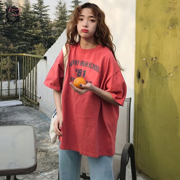 fashion women loose t shirt womens letter women printed female 5 quarter sleeve t shirts females harajuku casual students girls, White
fashion women loose t shirt womens letter women printed female 5 quarter sleeve t shirts females harajuku casual students girls, White