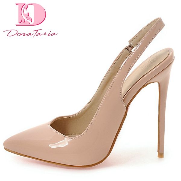 doratasia 2020 classic big plus size 48 12cm thin high heels slingback woman shoes women pumps party wedding shoes female, Black
doratasia 2020 classic big plus size 48 12cm thin high heels slingback woman shoes women pumps party wedding shoes female, Black