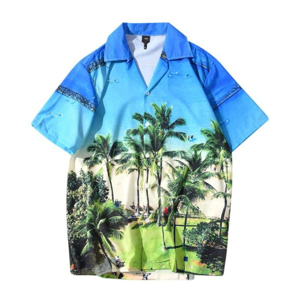 hawaiian shirt men fashion clothes 2020 new hawaiian shirts tree print casual shirts short sleeve beach loose blue, White;black
hawaiian shirt men fashion clothes 2020 new hawaiian shirts tree print casual shirts short sleeve beach loose blue, White;black