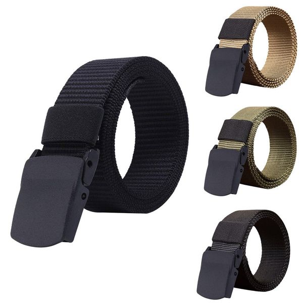 men belt women automatic buckle nylon belt outdoortravel tactical waist add long belts 130cm, Black;brown
men belt women automatic buckle nylon belt outdoortravel tactical waist add long belts 130cm, Black;brown