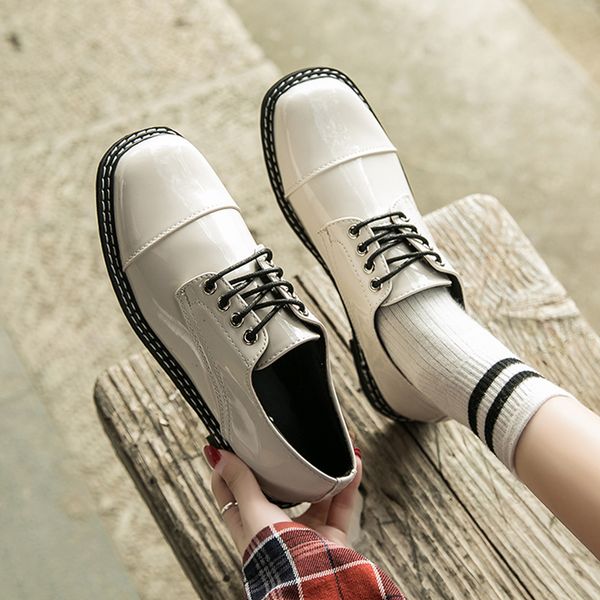 nurse shoes autumn oxfords women's flats all-match modis shallow mouth casual female sneakers round toe nursing fall leather, Black
nurse shoes autumn oxfords women's flats all-match modis shallow mouth casual female sneakers round toe nursing fall leather, Black