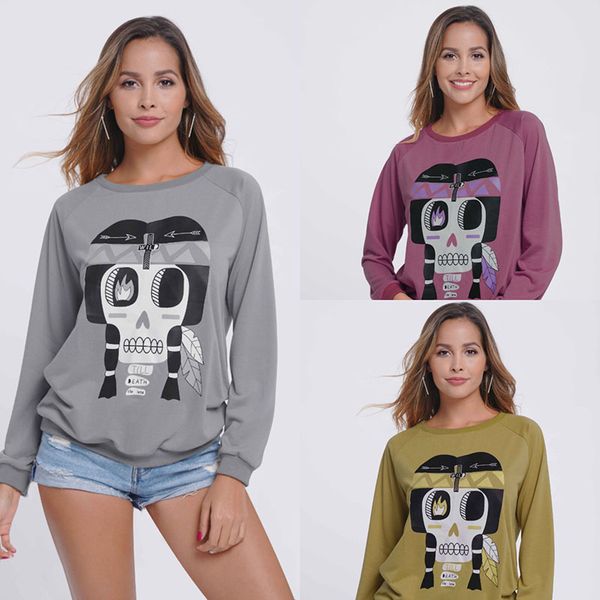 2019 autumn explosion models new round neck long sleeve loose ladies sweater, Black
2019 autumn explosion models new round neck long sleeve loose ladies sweater, Black