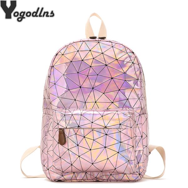 large travel bags laser backpack women men girls bag pu leather holographic backpack school bags for teenage girls fashion bag y191102
large travel bags laser backpack women men girls bag pu leather holographic backpack school bags for teenage girls fashion bag y191102