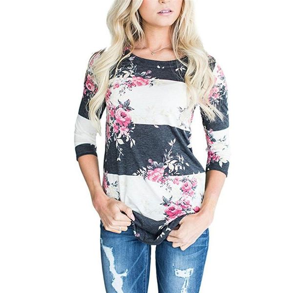 fashion casual long sleeve printed floral flower t shirt women tees summer autumn t-shirt femme ladies tshirt clothes female trend, White
fashion casual long sleeve printed floral flower t shirt women tees summer autumn t-shirt femme ladies tshirt clothes female trend, White