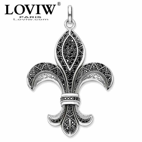 black cz zirconia large fleur-de-lis heart pendant new thomas sabor style european good jewerly for men gift 925 sterling silver
black cz zirconia large fleur-de-lis heart pendant new thomas sabor style european good jewerly for men gift 925 sterling silver