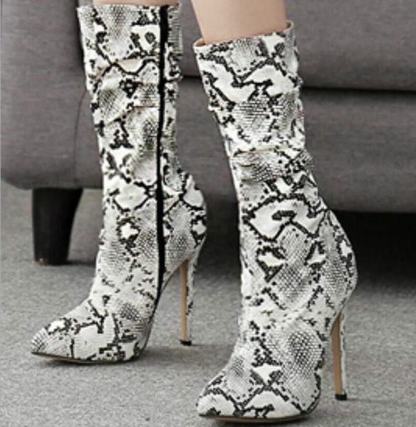 women mid-calf boots thin high heels pumps stiletto shoes woman chaussure pointed toe zapatos mujer sapato booties wxz090, Black
women mid-calf boots thin high heels pumps stiletto shoes woman chaussure pointed toe zapatos mujer sapato booties wxz090, Black