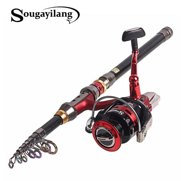 sougayilang spinning fishing rod set 1.8-3.6m fishing rod with 14bb spinning reel sea combo de pesca
sougayilang spinning fishing rod set 1.8-3.6m fishing rod with 14bb spinning reel sea combo de pesca