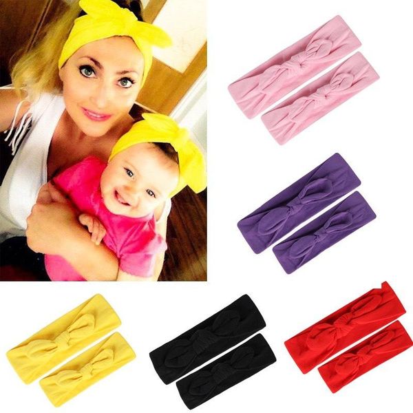 new mom and me headband bunny ears bows headbands headwear turban baby and mommy cotton headwrap baby hair accessories, Slivery;white
new mom and me headband bunny ears bows headbands headwear turban baby and mommy cotton headwrap baby hair accessories, Slivery;white