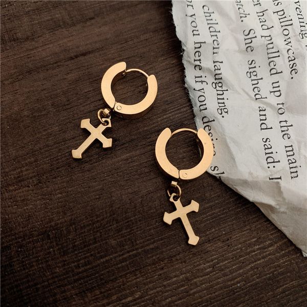 gold color circle cross pendant earrings punk style exquisite simple mini metal hoop earrings women jewelry party gifts 2020, Golden;silver 
gold color circle cross pendant earrings punk style exquisite simple mini metal hoop earrings women jewelry party gifts 2020, Golden;silver