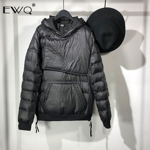 ewq / tide personality 2019 winter men's clothing many pocket cotton jacket male high street patchwork pullover coat 9y38101, Black
ewq / tide personality 2019 winter men's clothing many pocket cotton jacket male high street patchwork pullover coat 9y38101, Black