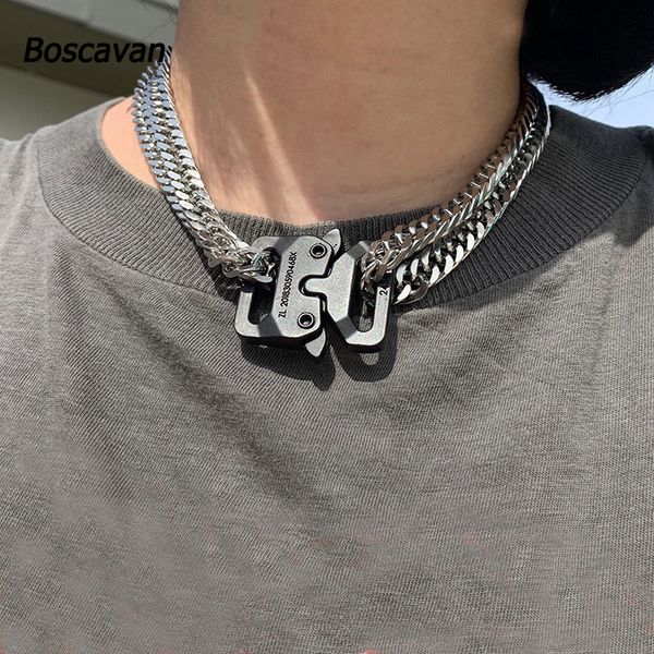 прохладный ручной работы женщины mensstainless сталь тактический клип цепи колье воротник клип ожерелье, Silver
прохладный ручной работы женщины mensstainless сталь тактический клип цепи колье воротник клип ожерелье, Silver
