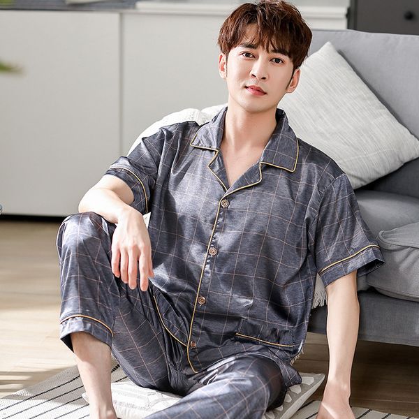 мужчины атласной пижама set summer casual тонкой 2pcs sleepwear shirtpant с коротким рукавом ночное ice silk plus размер главной одежда 3xl, Black;brown
мужчины атласной пижама set summer casual тонкой 2pcs sleepwear shirtpant с коротким рукавом ночное ice silk plus размер главной одежда 3xl, Black;brown