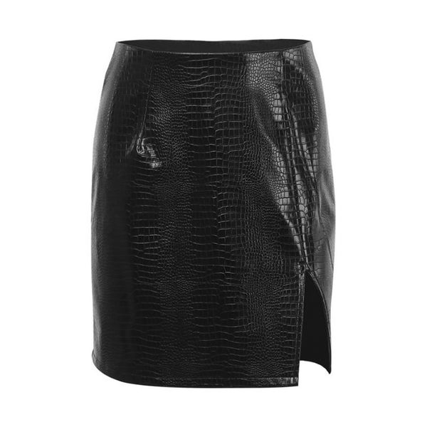 split micro mini skirt women faux leather skirts club wear tight hip slim high waist pu bodycon pencil package hip skirt, Black
split micro mini skirt women faux leather skirts club wear tight hip slim high waist pu bodycon pencil package hip skirt, Black