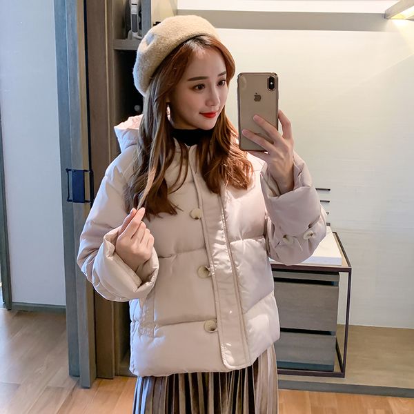 hayblst 2019 brand parkas women jackets korean fashion casual hooded female parka outerwear warm 100% cotton girl's jacket coat, Black
hayblst 2019 brand parkas women jackets korean fashion casual hooded female parka outerwear warm 100% cotton girl's jacket coat, Black