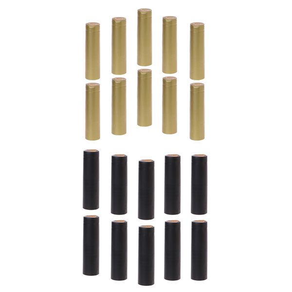 pack of 200 pieces heat shrink sleeves wine bottle capsules, easy to open with tear-off tabs, 200 count, 100xblack-30mm,100xgold-32mm
pack of 200 pieces heat shrink sleeves wine bottle capsules, easy to open with tear-off tabs, 200 count, 100xblack-30mm,100xgold-32mm