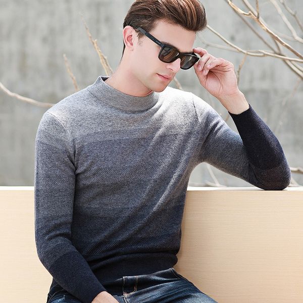 new 100% pure wool men striped jacquard thickening sweater autumn winter jacket bottoming o-neck casual size s-xxl, White;black
new 100% pure wool men striped jacquard thickening sweater autumn winter jacket bottoming o-neck casual size s-xxl, White;black
