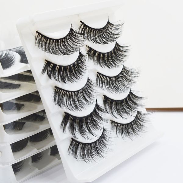 qsty 13 styles 5 pair mink hair false eyelashes natural/thick long eye lashes wispy makeup beauty extension tools wimpers
qsty 13 styles 5 pair mink hair false eyelashes natural/thick long eye lashes wispy makeup beauty extension tools wimpers