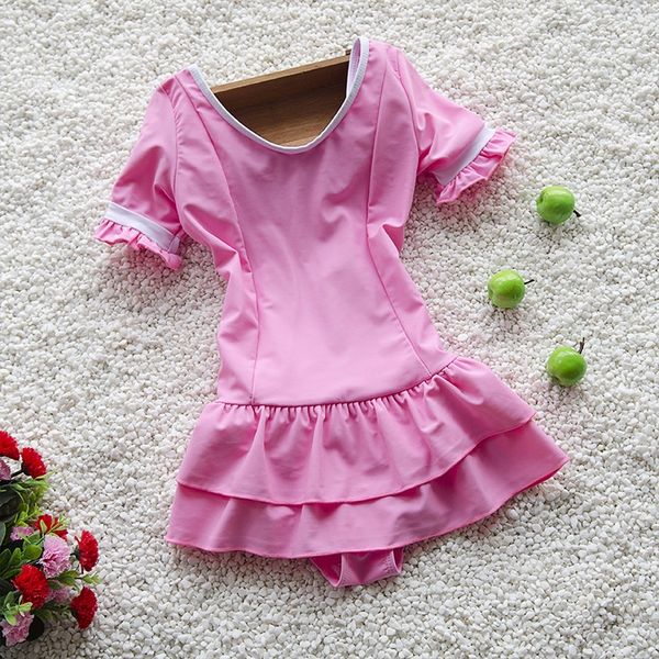 children's skirt one-piece middle and large children's swim cute half-sleeve girl's swimsuit 6-14 years old student's su, White;black
children's skirt one-piece middle and large children's swim cute half-sleeve girl's swimsuit 6-14 years old student's su, White;black