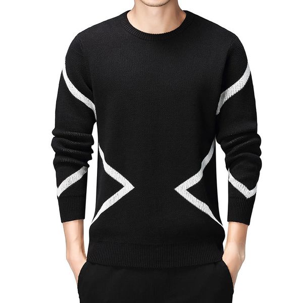 black mens sweaters long sleeve pullovers homme 2019 autumn o-neck sweater dress for men warm brand plus size 3xl, White;black
black mens sweaters long sleeve pullovers homme 2019 autumn o-neck sweater dress for men warm brand plus size 3xl, White;black