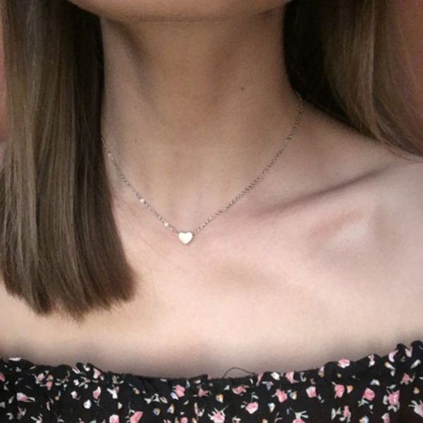 fashion gold punk style stainless steel necklace ladies long gold necklace exquisite heart pendant ladies jewelry 2019, Golden;silver
fashion gold punk style stainless steel necklace ladies long gold necklace exquisite heart pendant ladies jewelry 2019, Golden;silver