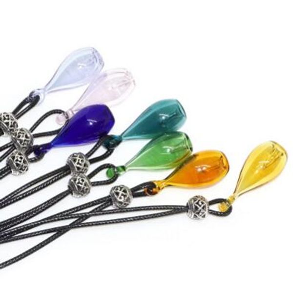 7 colors essential oil diffuser necklace glass oil bottle aroma pendant necklaces water drops perfume bottle necklaces, Silver
7 colors essential oil diffuser necklace glass oil bottle aroma pendant necklaces water drops perfume bottle necklaces, Silver