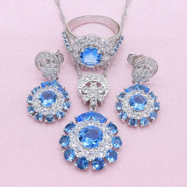exquisite 925 silver jewelry sets women red blue 2 colors crystal earrings necklace ring bridal fashion jewelry gift box
exquisite 925 silver jewelry sets women red blue 2 colors crystal earrings necklace ring bridal fashion jewelry gift box