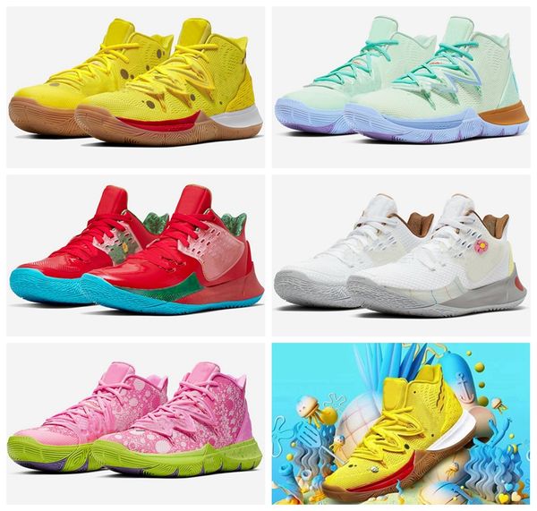 mens kyrie 5 sponge baby pe designer basketball shoes yellow white 5s bobs squidward mountain des chaussures hommes baloncesto luxury sports
mens kyrie 5 sponge baby pe designer basketball shoes yellow white 5s bobs squidward mountain des chaussures hommes baloncesto luxury sports