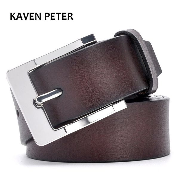 genuine leather belt solid strap male belts for one layer leather men pin buckle black brown color classic belt
genuine leather belt solid strap male belts for one layer leather men pin buckle black brown color classic belt