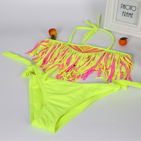 2019 children's tassel bikini girl's swimsuit flower baby's swimsuit children's bikini, White;black 
2019 children's tassel bikini girl's swimsuit flower baby's swimsuit children's bikini, White;black