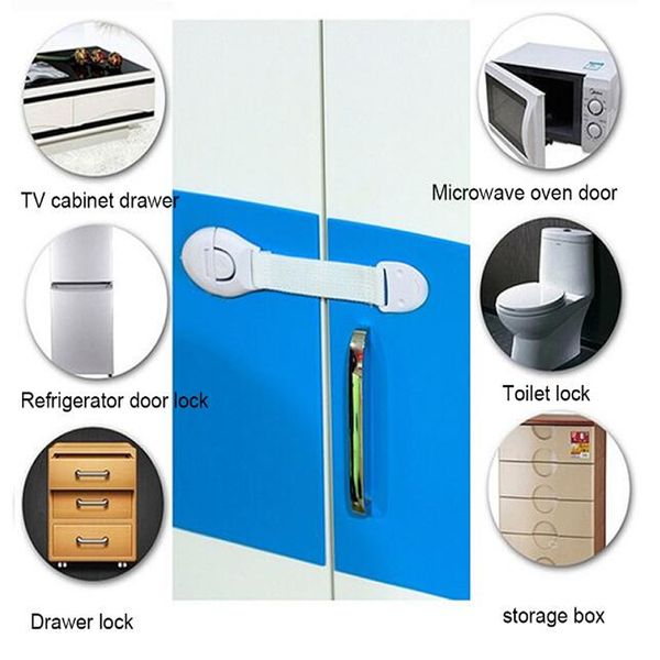 5 pieces / 10 pieces of children's safety locks and long drawer door cabinets with safety locks plastic child protection lock
5 pieces / 10 pieces of children's safety locks and long drawer door cabinets with safety locks plastic child protection lock