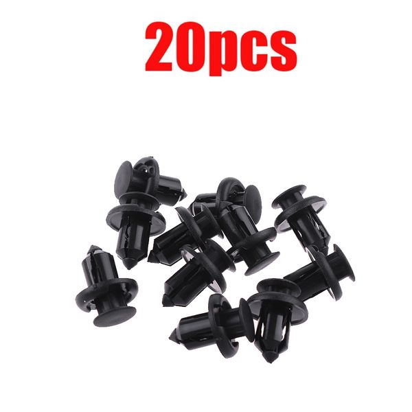 20pcs new 10mm plastic push type rivet retainer bumper push clips fastener bumper pin clips for car
20pcs new 10mm plastic push type rivet retainer bumper push clips fastener bumper pin clips for car