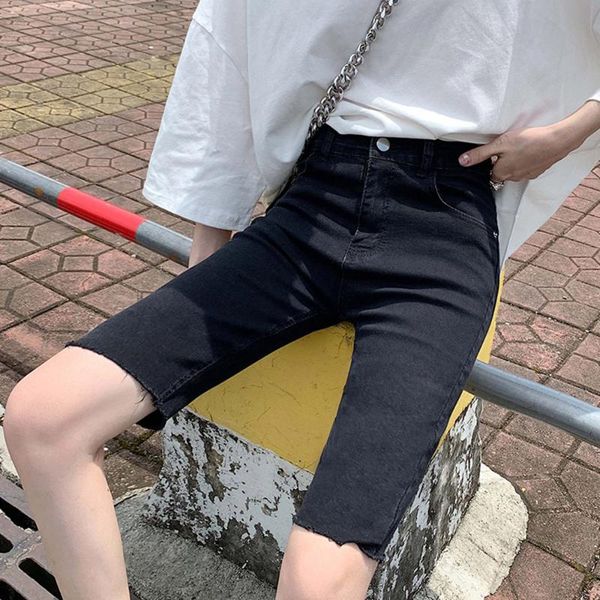 rosetic half length pencil jeans women gothic black casual plus size 25-32 korean chic student vintage blue denim pants summer
rosetic half length pencil jeans women gothic black casual plus size 25-32 korean chic student vintage blue denim pants summer