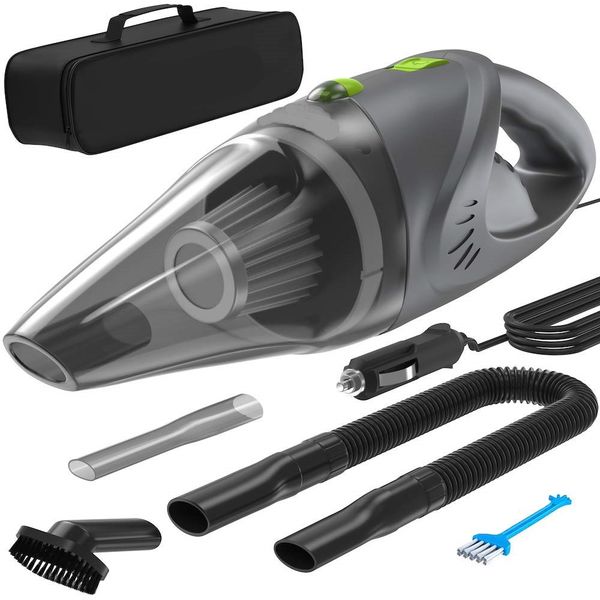 car vacuum cleaner 120w 4500 pa dc 12 volt handheld portable 1 steel washable filter 2 attachments carry bag 16 foot power cord
car vacuum cleaner 120w 4500 pa dc 12 volt handheld portable 1 steel washable filter 2 attachments carry bag 16 foot power cord