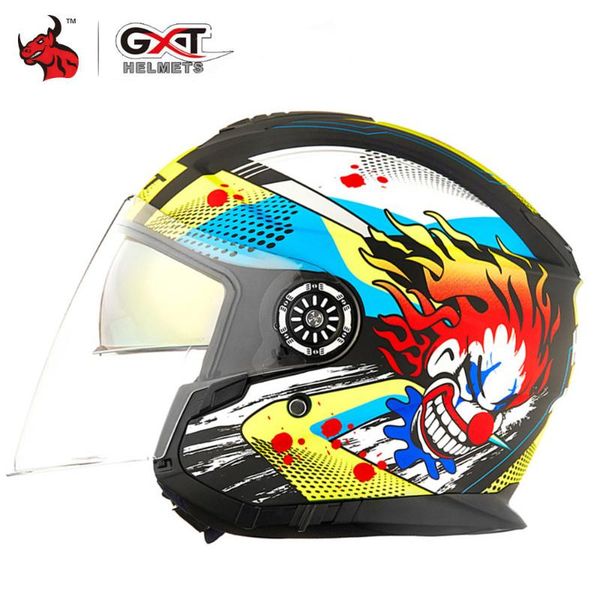 gxt motorcycle helmet open face dual lens visors moto helmet electric bicycle men women scooter casco moto
gxt motorcycle helmet open face dual lens visors moto helmet electric bicycle men women scooter casco moto