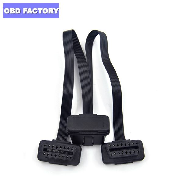 obd2 16pin male to dual female cable obdll 16 pin elm327 male to dual female y splitter elbow y- spliter connector
obd2 16pin male to dual female cable obdll 16 pin elm327 male to dual female y splitter elbow y- spliter connector