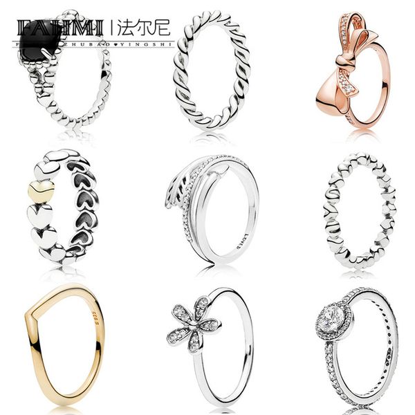 fahmi 100% 925 sterling silver elegance dazzling daisy ring rose bow twisted rope ring chain of hearts sparkling arrow ring, Slivery;golden
fahmi 100% 925 sterling silver elegance dazzling daisy ring rose bow twisted rope ring chain of hearts sparkling arrow ring, Slivery;golden