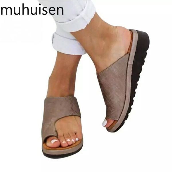 women pu leather shoes comfy platform flat sole ladies casual soft big toe foot correction sandal orthopedic bunion corrector, Black
women pu leather shoes comfy platform flat sole ladies casual soft big toe foot correction sandal orthopedic bunion corrector, Black